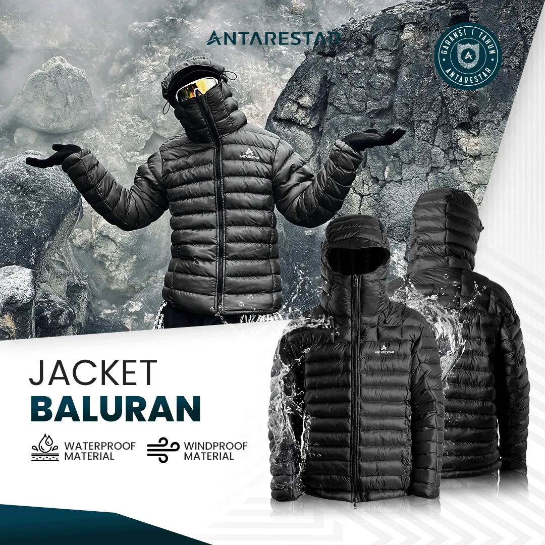 Jaket Gunung Gorpcore Baluran