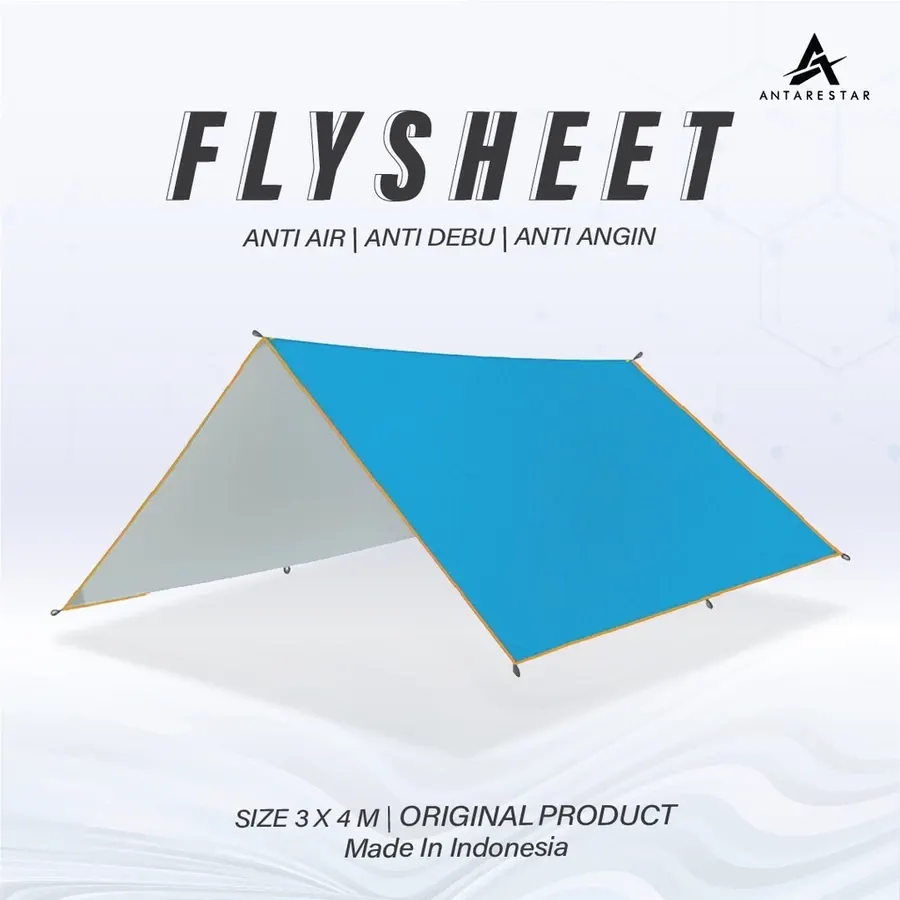 FLYSHEET WATERPROOF 3X4