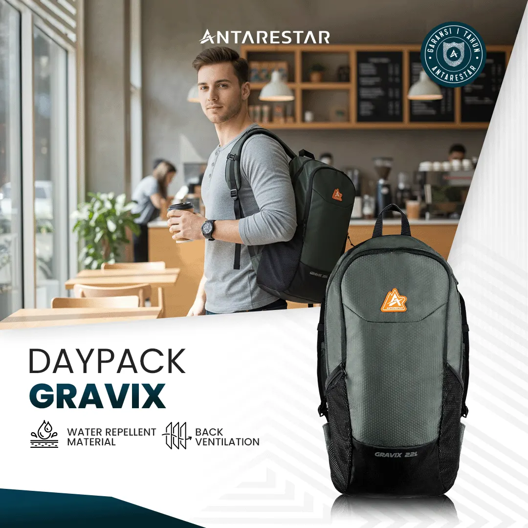 Daypack Gravix Tas Ransel 22L