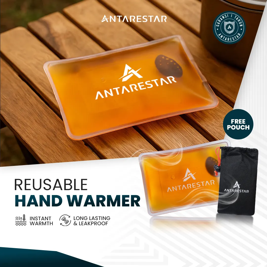 Hand Warmer Lifetime Warmerpad Reusable Penghangat Suhu tubuh Penghangat Tangan Handwarmer Mudah Dibawa Praktis
