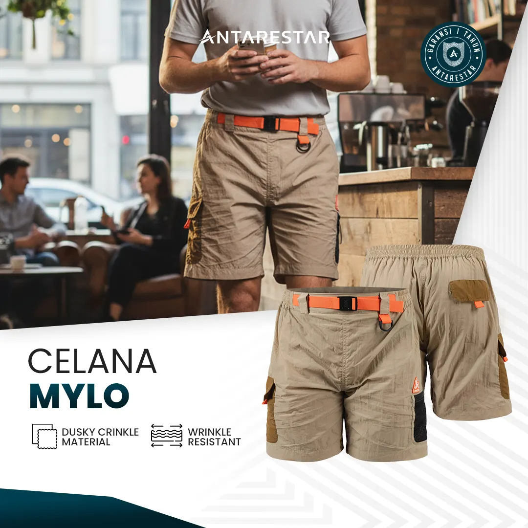 Celana Pendek Crinkle