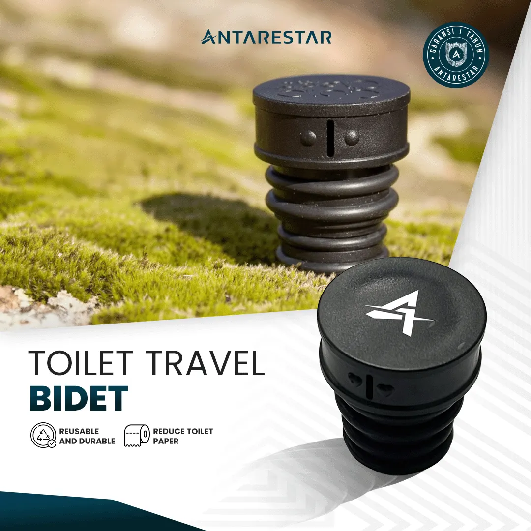 Toilet Travel Bidet Sprayer Biddet Toilet Portable Higienis Untuk Travel Camping Nyaman Cepat
